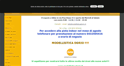 Desktop Screenshot of modellisticadorio.it