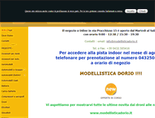 Tablet Screenshot of modellisticadorio.it